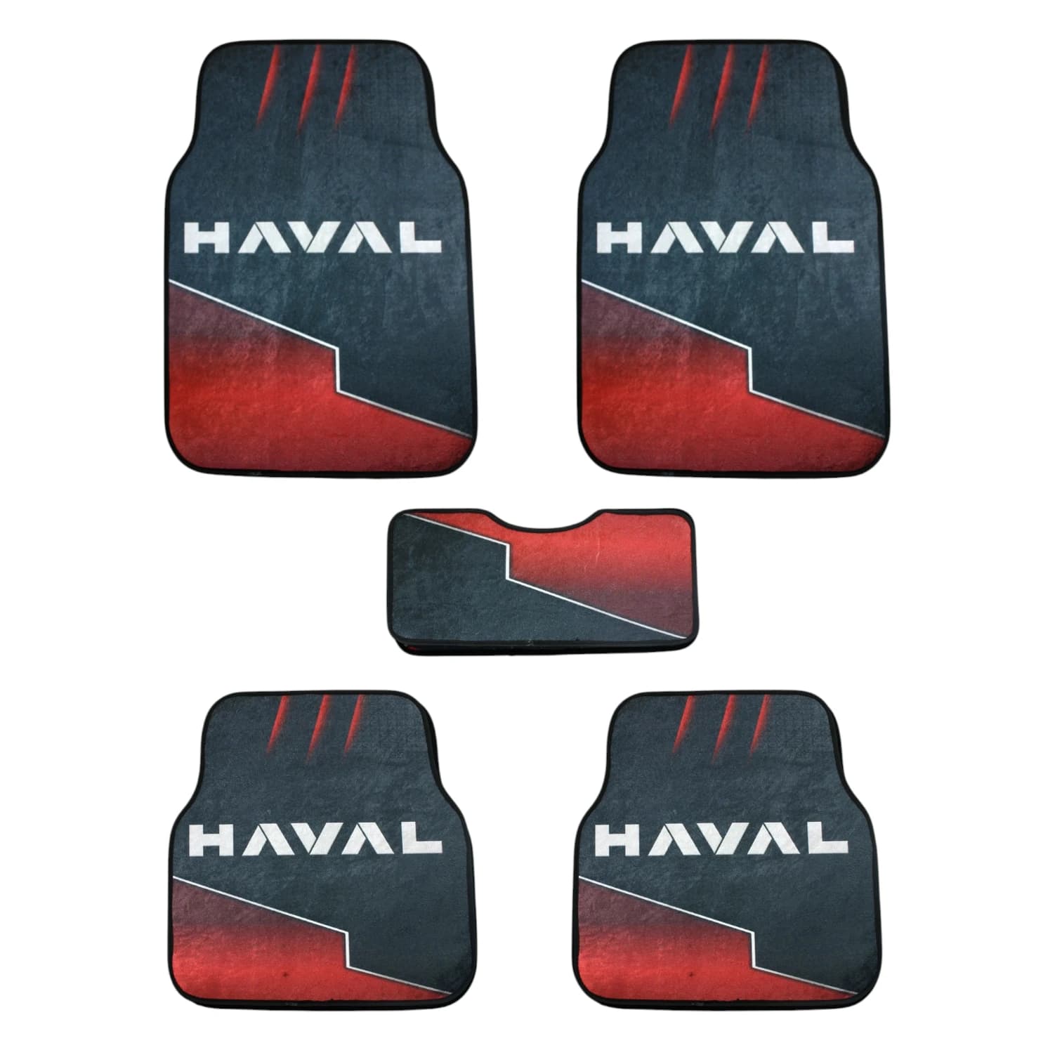 طقم دواسات سيارات HAVAL بريميوم – 5 قطع (الإصدار الرياضي)